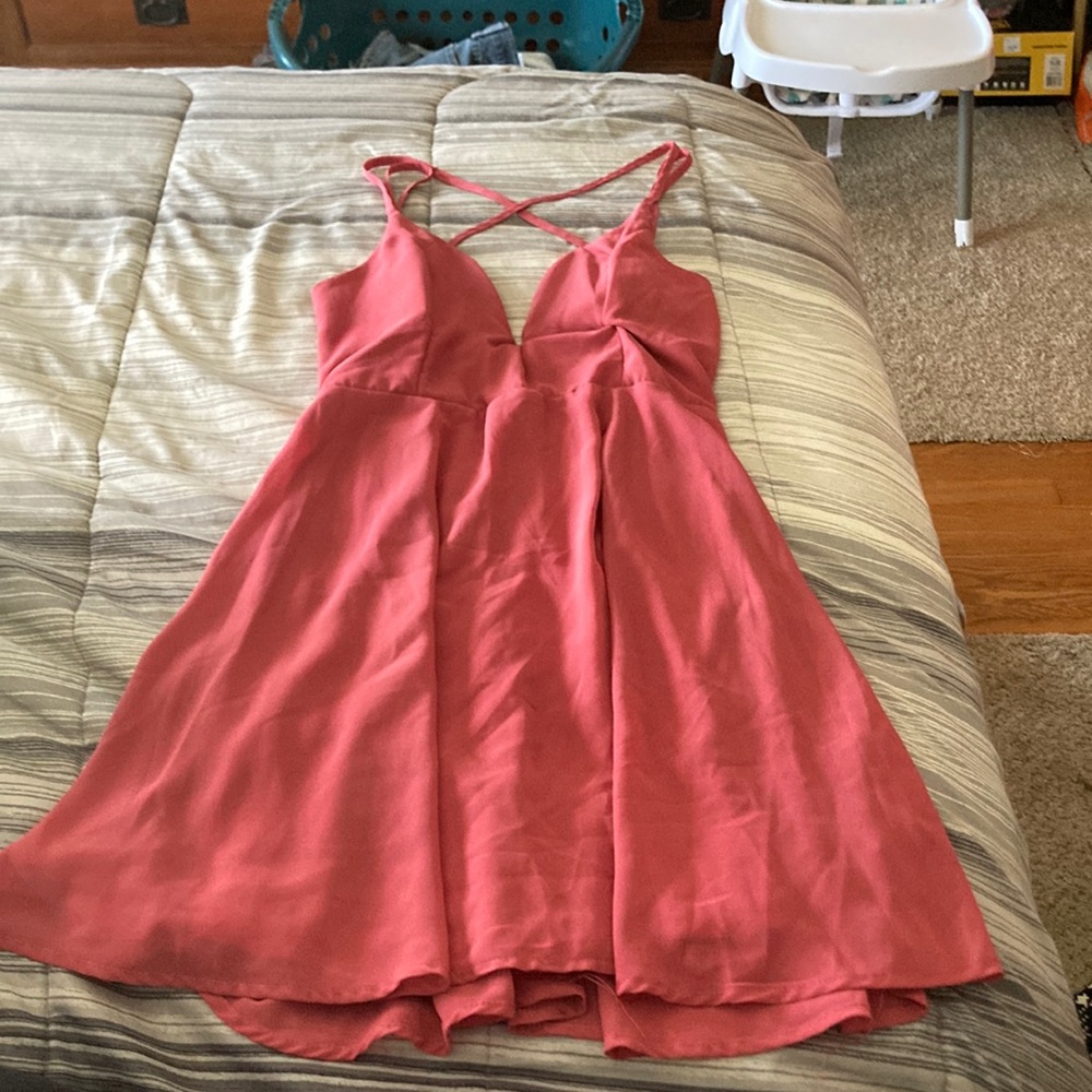 Pink Dress for juniors. Size M. Not sure what brand it is I don’t remember